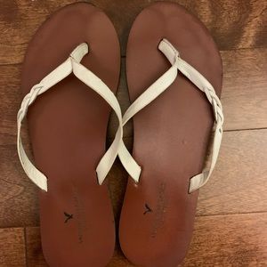 American Eagle Flip Flops - size 8